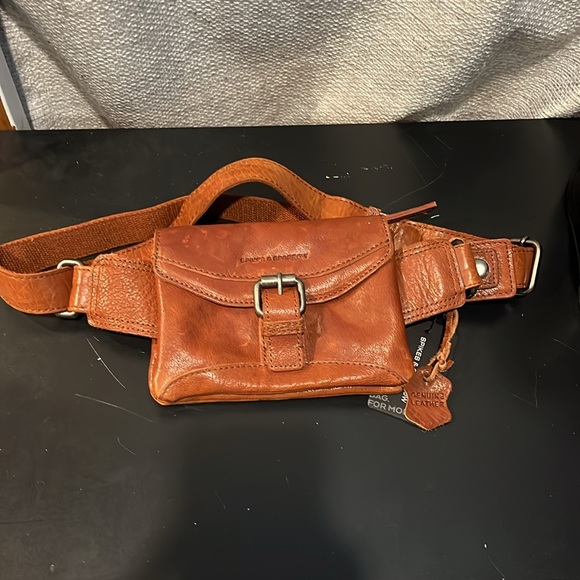 Genuine Leather Fanny Pack - Picture 3 of 5